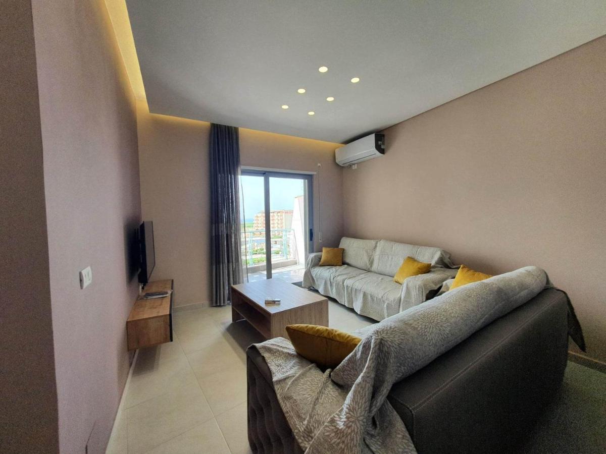 Mountain Meets Sea-Spectacular View In Orikum Apartment Exterior foto
